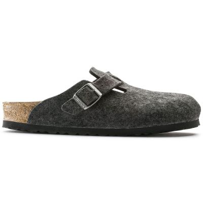 2. Birkenstock Boston FE Anthrazit 160371 Flip-Flops