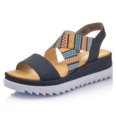 10. Rieker V44G8-14 W RKR533A Sandalen