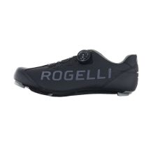 Rogelli AB-410 Rennradschuhe, schwarz und grau, Größe 45