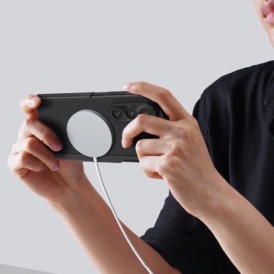 15. Nillkin Super Frosted Shield Fold Magnetische Schutzhülle für Samsung Galaxy Z Fold 7, kompatibel mit MagSafe – Schwarz