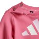 4. Adidas Essentials Pink und Grau Kinder-Trainingsanzug JY0303