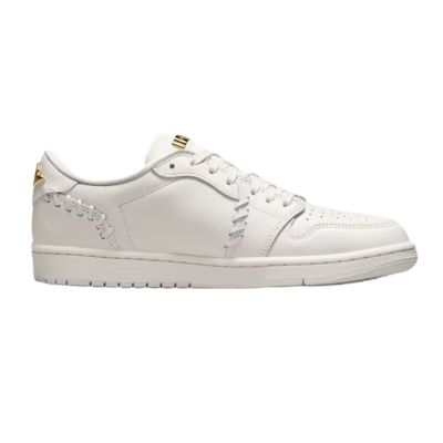 2. Air Jordan 1 Low Method of Make Wmns „Weiß/Metallic Gold“ Damen-Sportschuhe - FN5032-100
