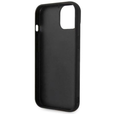 7. Karl Lagerfeld Puffy Ikonik Pin Case für iPhone 14 Plus – Schwarz