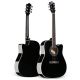 7. V-TONE AG Two BK - 4/4 Akustikgitarre, schwarz