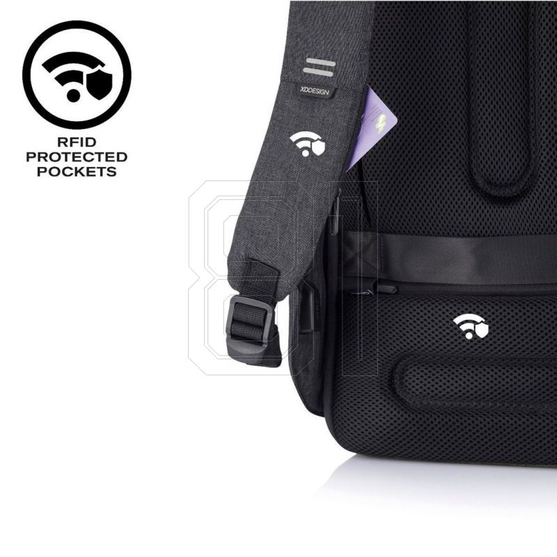 18. XD DESIGN ANTI-DIEBSTAHL-RUCKSACK BOBBY HERO XL SCHWARZ P/N: P705.711