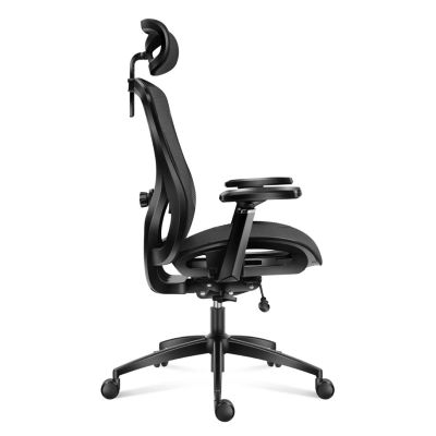 4. Huzaro Combat 7.3 Gaming-Stuhl aus schwarzem Netzgewebe