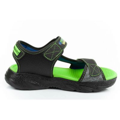 5. Skechers Jr. 400614L/BKLM Sandalen