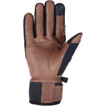 VIKING Knox Multifunktionshandschuhe für Erwachsene aus Leder, Schwarz, Größe 7