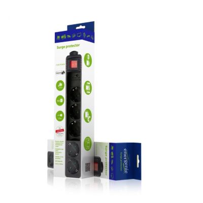 2. ENERGENIE SPG5-C-10 Steckdosenleiste (5 x VDE; 3 m; schwarz)