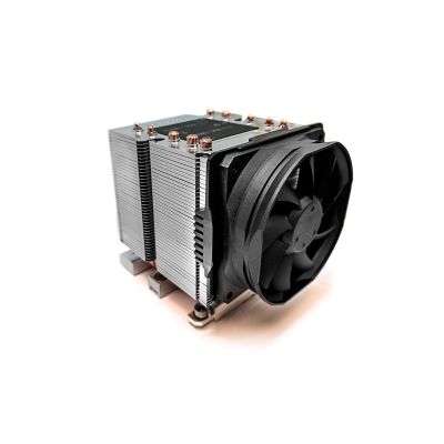 4. Dynatron B14 Computer-Kühlsystem Prozessor-Luftkühler 8 cm Aluminium, Schwarz 1 Stück.