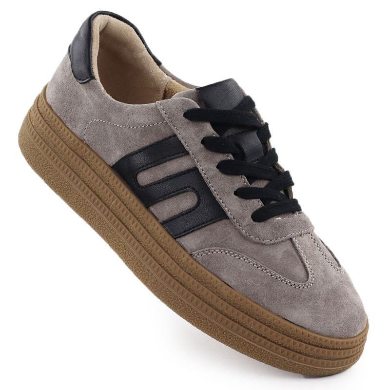 Filippo W DP7114 PAW642 Taupe Wildleder Halbschuhe