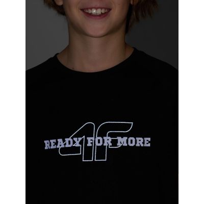 3. Schnelltrocknendes Sport-T-Shirt für Jungen 4F 4FJRSS26TFTSM2391-20S
