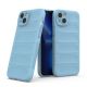 8. Magic Shield Case Hülle für iPhone 14 Plus flexible Panzerhülle hellblau