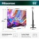 18. Hisense 55E7S 139,7 cm (55") 4K Ultra HD Smart TV Wi-Fi Schwarz 330 cd/m²