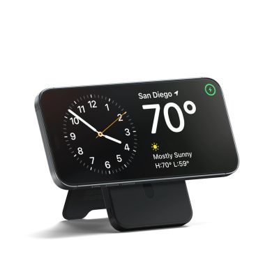 5. Satechi OntheGo Powerbank 5K - Magnetische Powerbank mit Ständer, 5k mAh, kompatibel mit MagSafe und Qi2 (Schwarz)