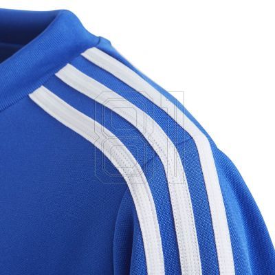 4. adidas Tiro 19 Training Top blaues JR Fußball-Sweatshirt DT5279