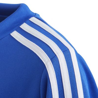 4. adidas Tiro 19 Training Top blaues JR Fußball-Sweatshirt DT5279