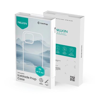 13. Nillkin Iceblade Prop Magnetische Hülle mit Ständer für iPhone 16e / 17e – Grün