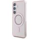 2. Guess Strass-bedruckte MagSafe-Hülle für Samsung Galaxy S25, Pink