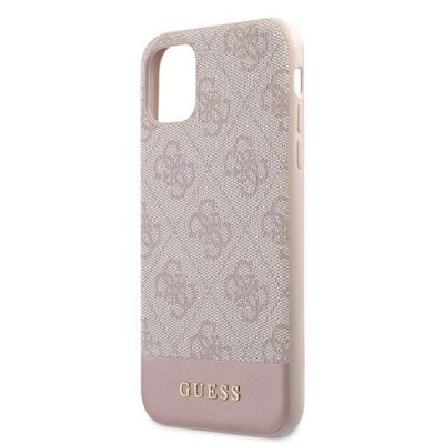 6. Guess 4G Stripe Collection Hülle für iPhone 11 / Xr 6.1" - Rosa