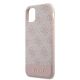 6. Guess 4G Stripe Collection Hülle für iPhone 11 / Xr 6.1" - Rosa