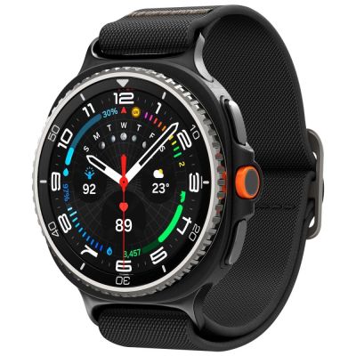 2. Spigen Fit Lite Armband für Samsung Galaxy Watch 40/44/46 mm - Schwarz