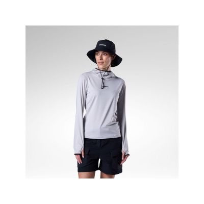 ROSSIGNOL W Westweg Sun Hoodie, grau