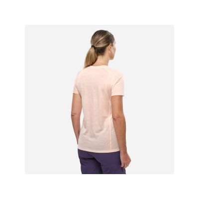 4. MILLET Ubic Woll-T-Shirt für Damen in Hellrosa