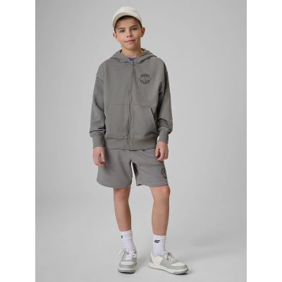3. Locker geschnittener Kapuzenpullover für Jungen, Größe 4F 4FJRSS26TSWSM2934-25S