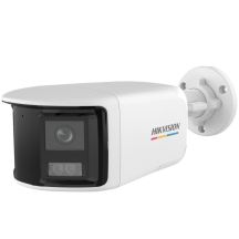 Hikvision Turbo HD mit ColorVu DS-2CE12KF3TP-DLS (180°) Industrielle Bullet-IP-Sicherheitskamera für Innen- und Außenbereich, 3328 x 1504 px, Wandmontage