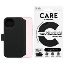 CARE by PanzerGlass Feature Tango 2in1 Wallet MagSafe Case für iPhone 15 - Schwarz