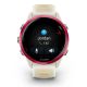 4. Garmin Forerunner 570 42mm Uhr aus Aluminium in den Farben Knochenweiß/Himbeere