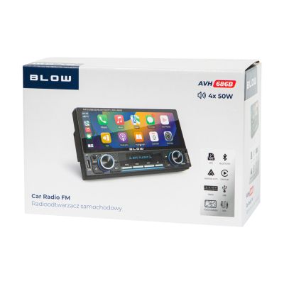 6. Autoradio BLOW AVH-686B RDS MP3/USB/micro SD/BLUETOOTH