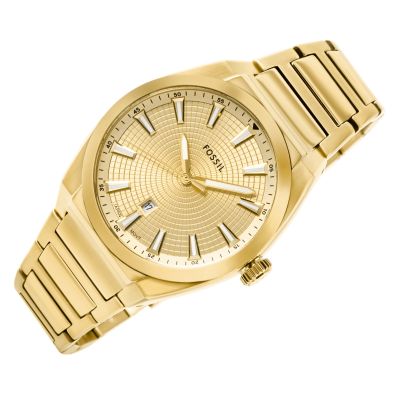 2. FOSSIL Everett FS5965 Herrenuhr + Box