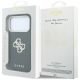 8. Guess Smooth & Big Strass Logo Hülle für iPhone 18 Pro / 17 Pro - Schwarz