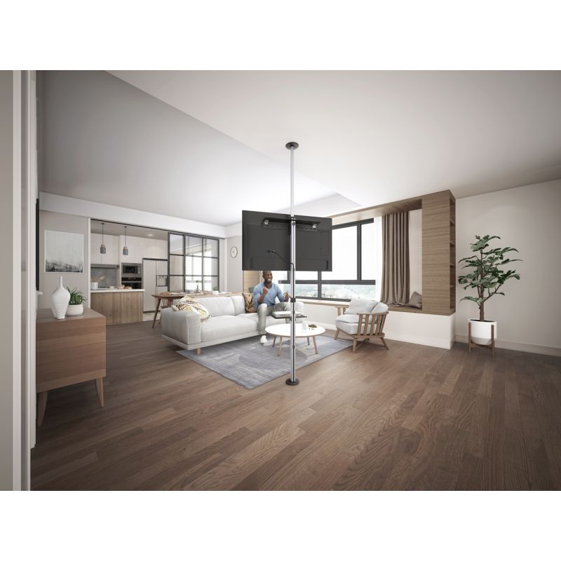 12. Ausrüstung – Bodenständerhalterung 37"–70"/1TFT 40kg Boden- + Deckenleuchte Einzelhandel