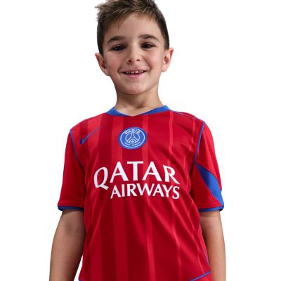5. Nike PSG Stadium 2025/26 Kindertrikot rot HM4126 680