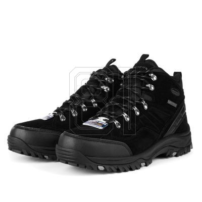 5. Skechers Relaxed Fit Relment Pelmo M 64869 BLK Schuhe