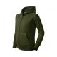 Trendy Zipper Sweatshirt für Kinder (Militär)