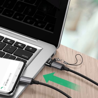 4. Ugreen US280 50568 USB-C 3.1 (weiblich) / USB-A 2.0 (männlich) Adapter – schwarz