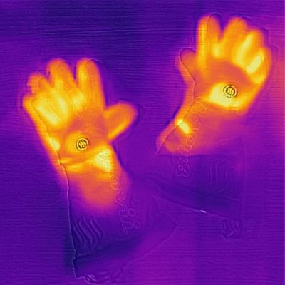 10. Glovii GS9L beheizbare Handschuhe (L; schwarz)