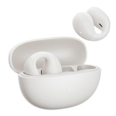 OWS QCY Crossky C10 Ohrhörer mit ENC-Clip, IPX5, Bluetooth 5.4 – Weiß