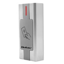 Qoltec RFID-Kartenleser für Proximity-Karten und Schlüsselanhänger | Metallgehäuse