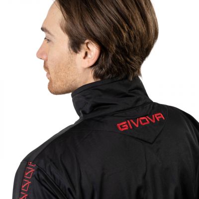 4. Givova Tuta Visa Schwarz TR018 1012B Trainingsanzug