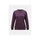 Peak Performance W Original Small Logo Crew Sweatshirt Lila