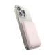 3. Powerbank Baseus EnerFill FM11 Ultra-Mini 10000 mAh 22,5 W induktiv, MagSafe-kompatibel, mit weißem Basus Simple USB-C-Kabel 20 V/3 A 0,3 m – rosa