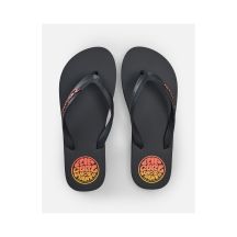 RIP CURL Icons Of Surf Bloom Open Toe Herren-Flip-Flops Schwarz
