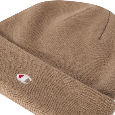 6. Champion Beanie Cap Beige 806065 MS100