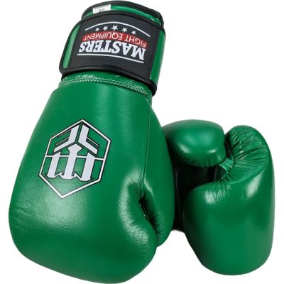 12. RBT-GREENSTRIKE Lederboxhandschuhe 12 oz Grün