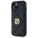 2. DKNY Quilted Stack Logo Hülle für iPhone 14 – Schwarz